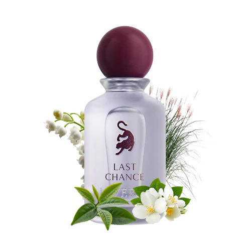 Perfume Last Chance de Laverne 100 ml, una experiencia olfativa sofisticada con notas florales, dulces y ambaradas.